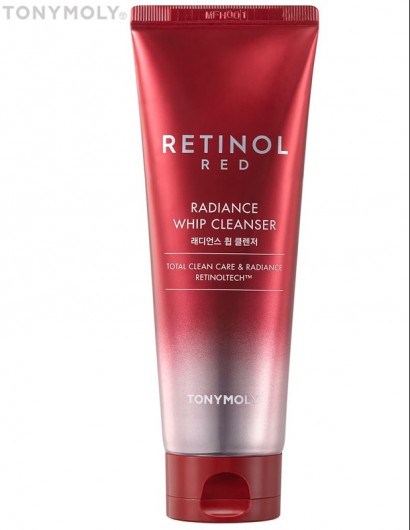 Tonymoly Red Retinol Radiance Whip Cleanser